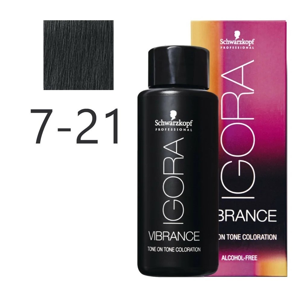 Igora Vibrance თმის უამიაკო საღებავი  7-21