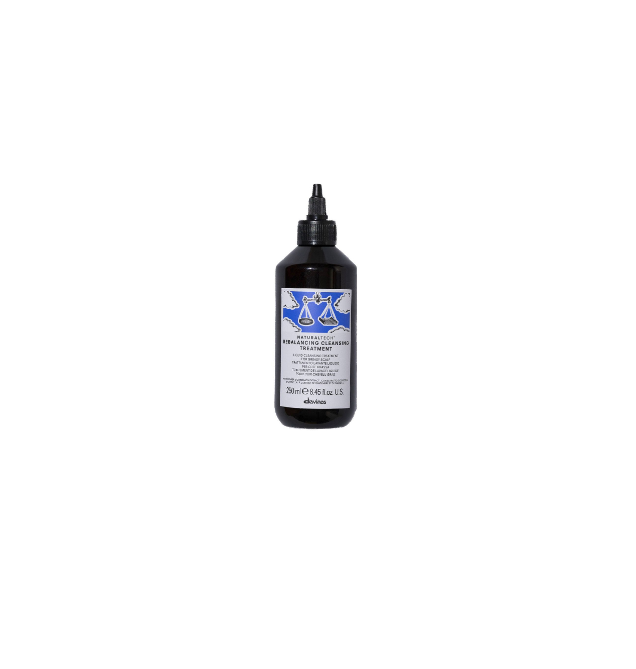 DAVINES Naturaltech PASTA&LOVE შამპუნი ცხიმიანი თმის 250მლ 