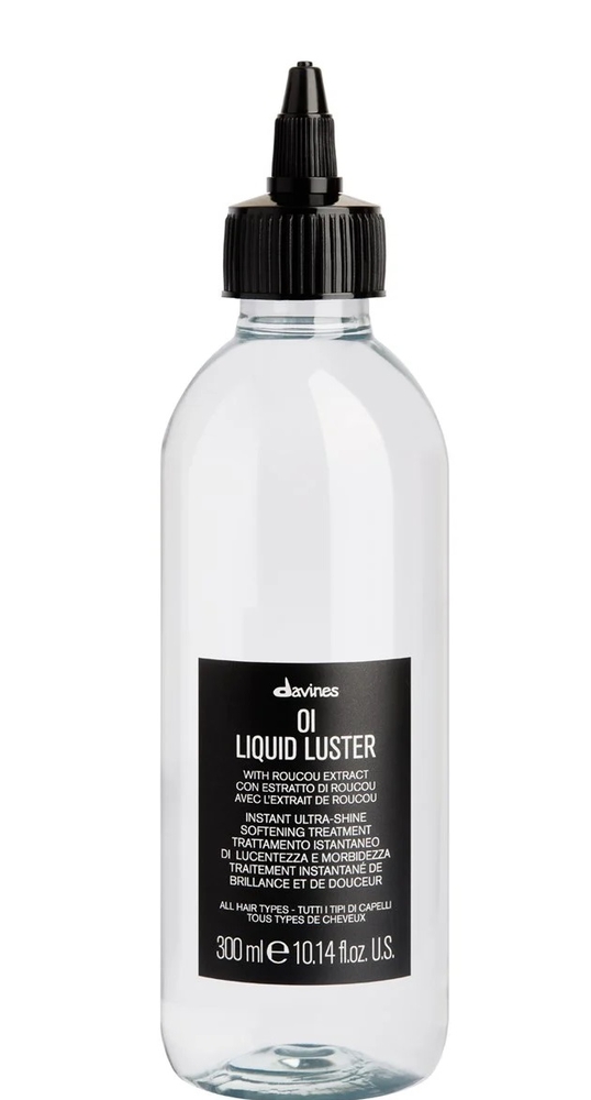 DAVINES OI LIQUID LUSTER სითხე თმის ბრწყინვალების 300მლ 