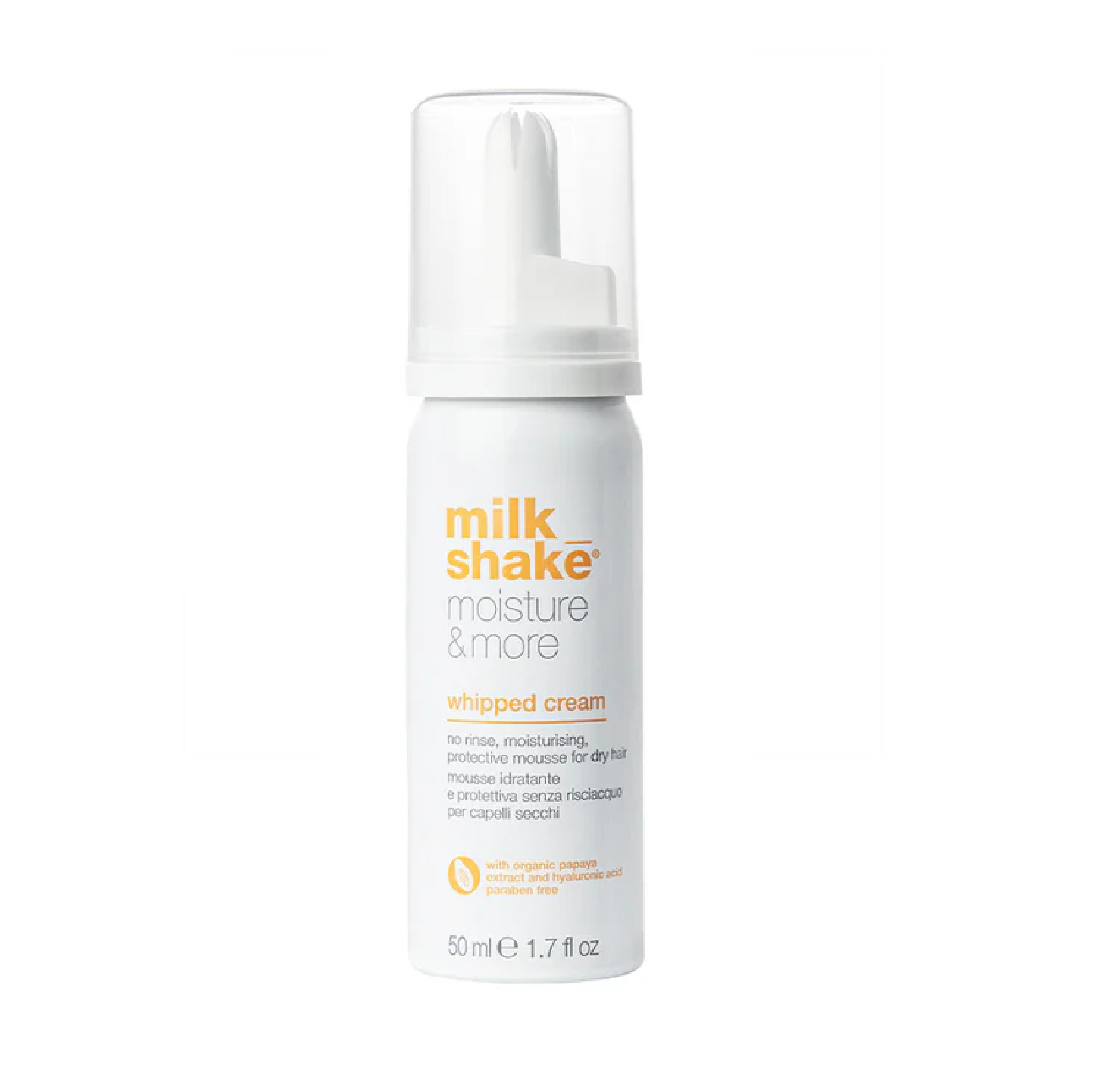 Milk Shake moisture&more თმის მუსი 50მლ