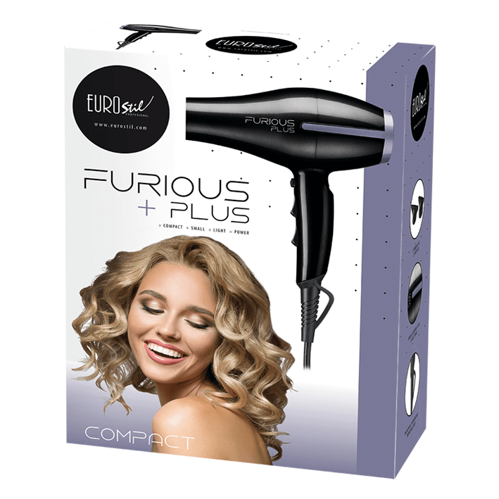 EUROSTIL FURIOUS  Compact  PLUS თმის ფენი -  06474