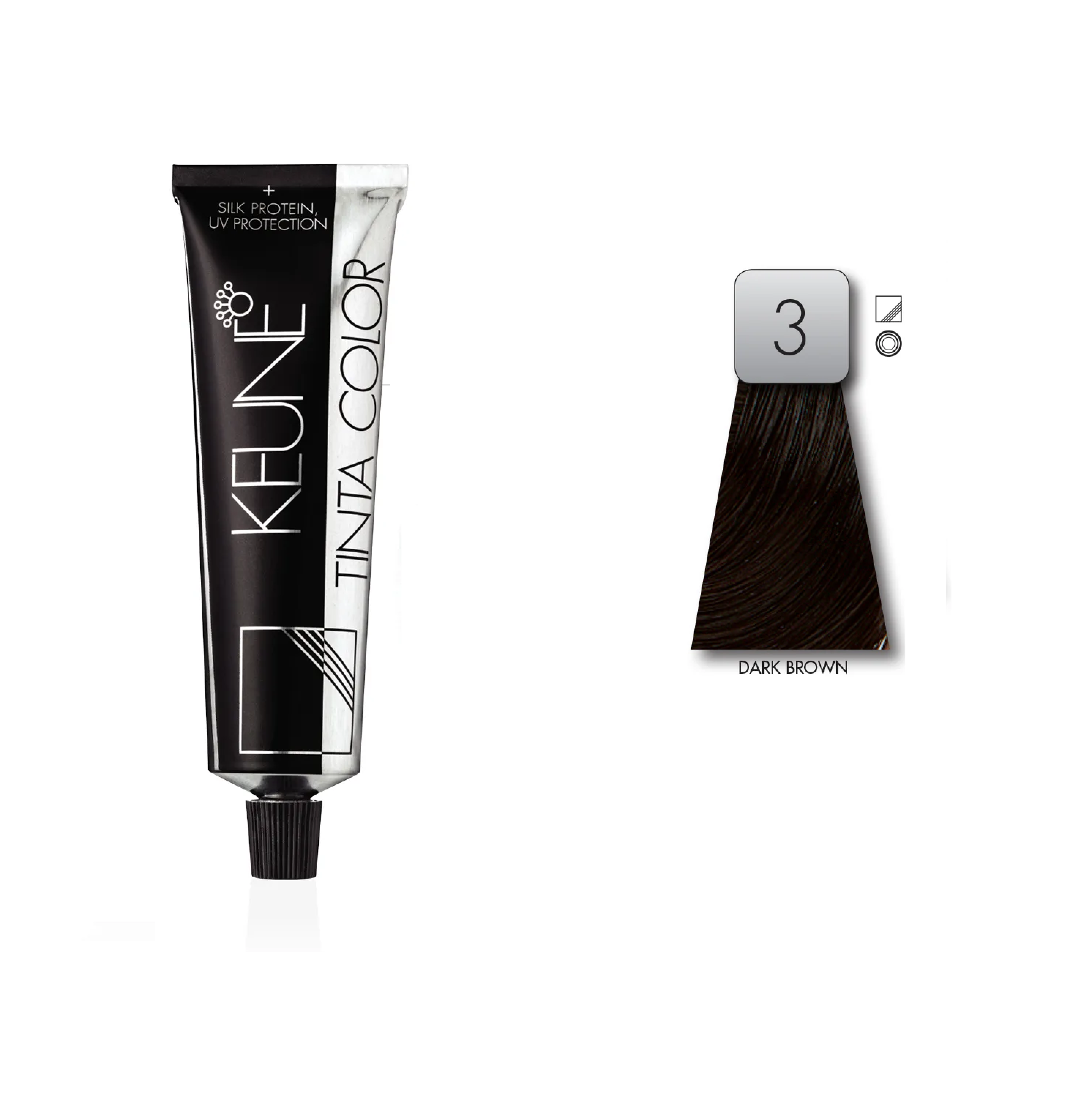 KEUNE TINTA თმის საღებავი 3