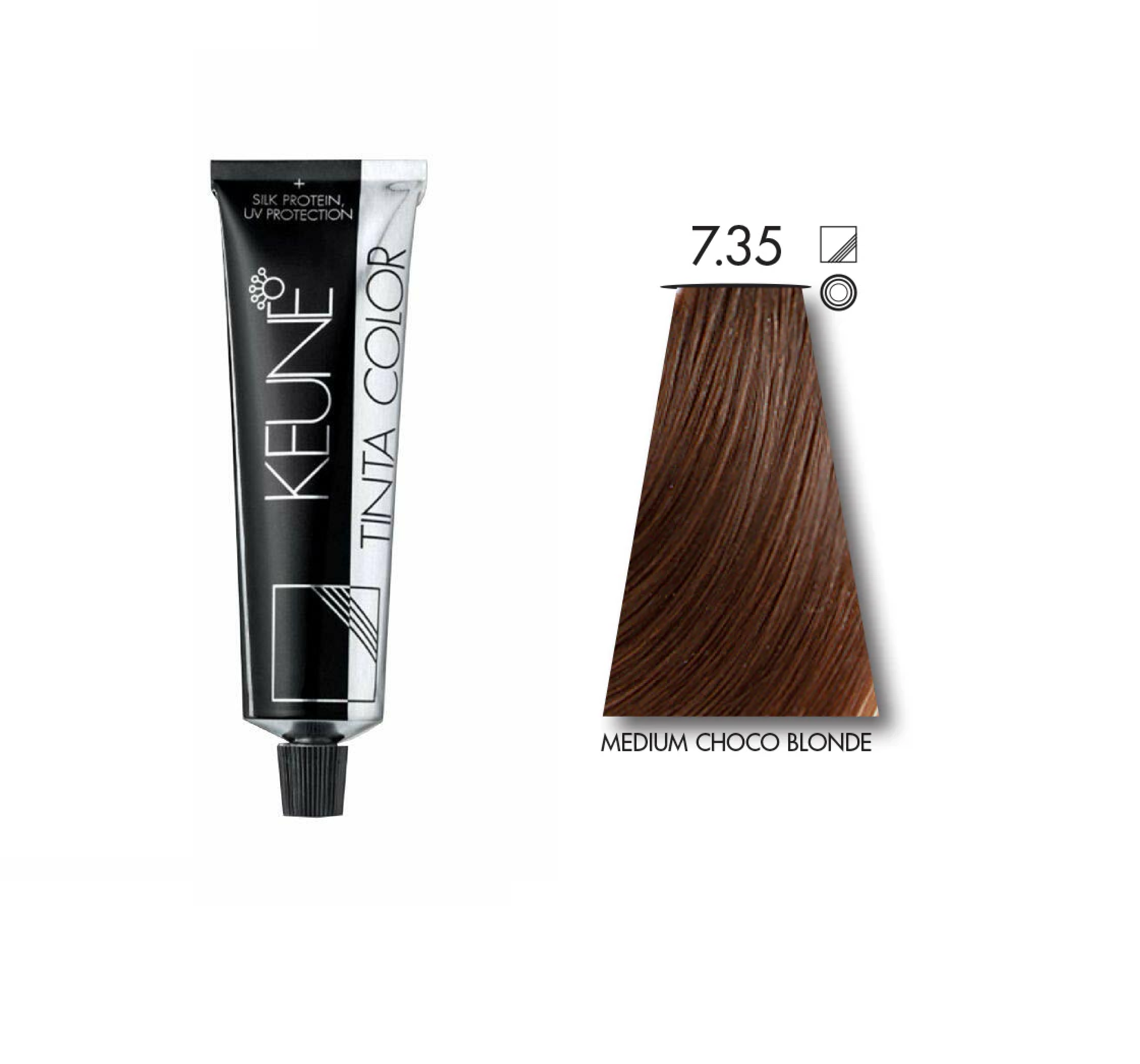 KEUNE TINTA თმის საღებავი 7.35