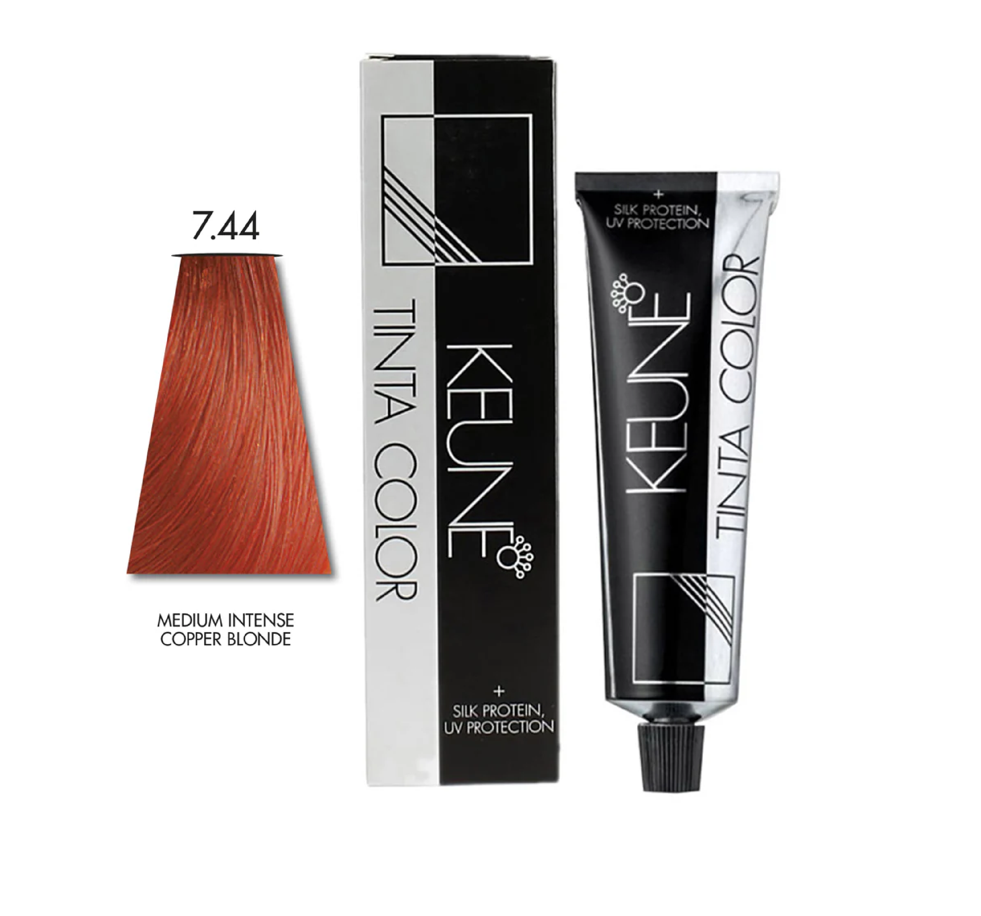 KEUNE TINTA თმის საღებავი 7.44