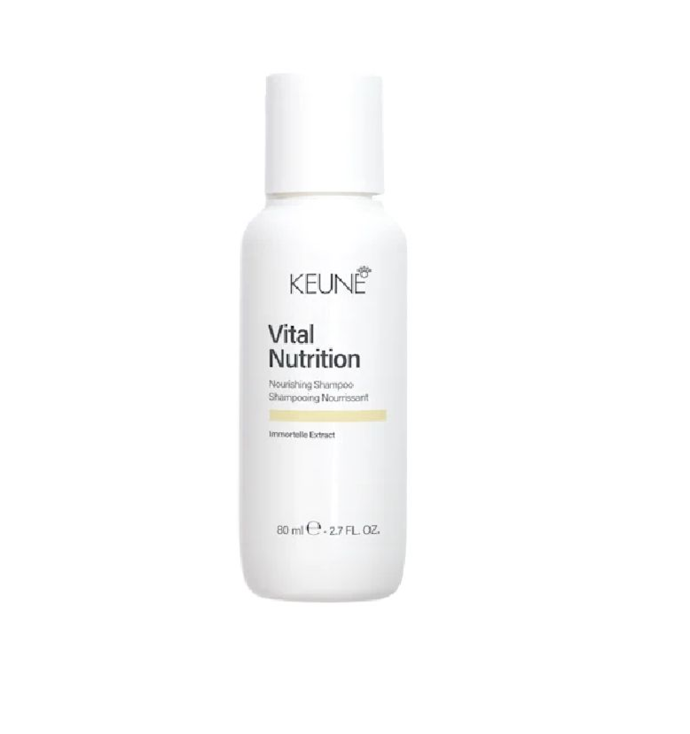 KEUNE VITAL NUTRITION შამპუნი აღმდგენი 80მლ 