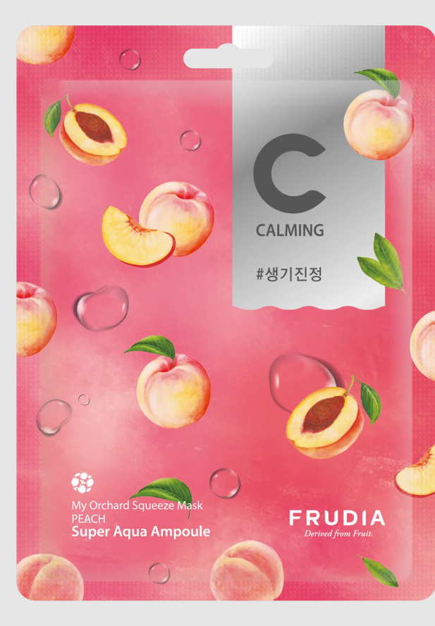 FRUDIA MY ORCHARD SQUEEZE სახის ნიღაბი ატამი