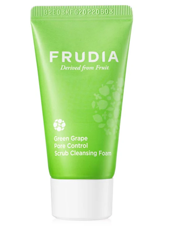 FRUDIA GREEN GRAPE PORE სახის გამწმენდი სკრაბი 30მლ