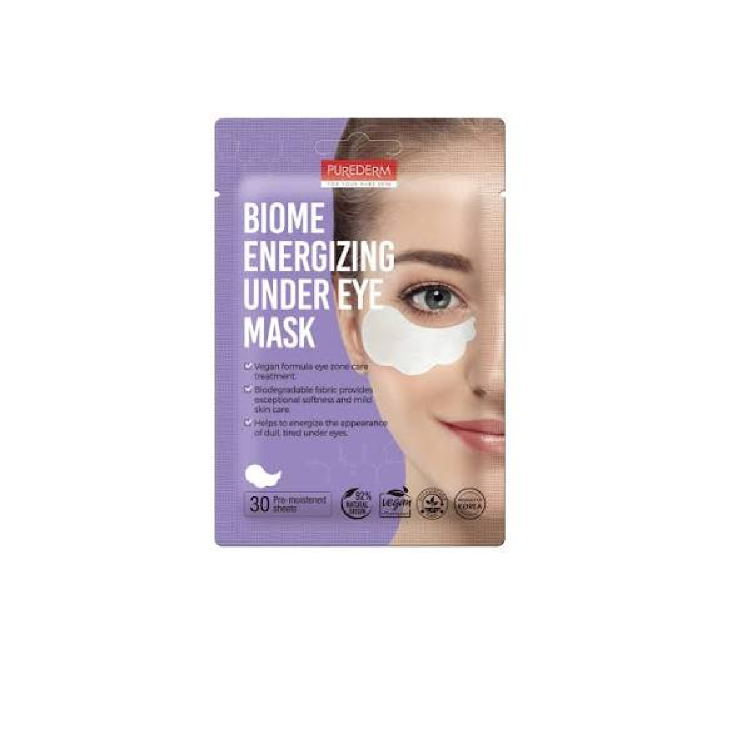 Purederm დაღლილი თვალების ნიღაბი 30ც 