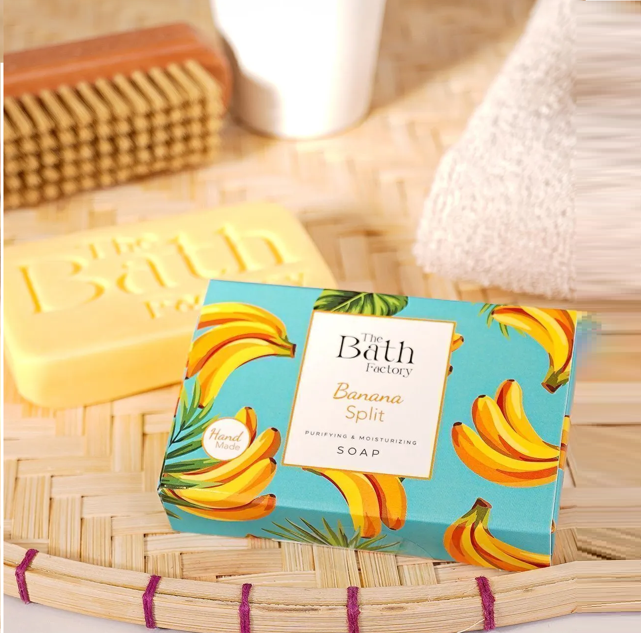 THE BATH FACTORY  BANANA. საპონი  80გრ.