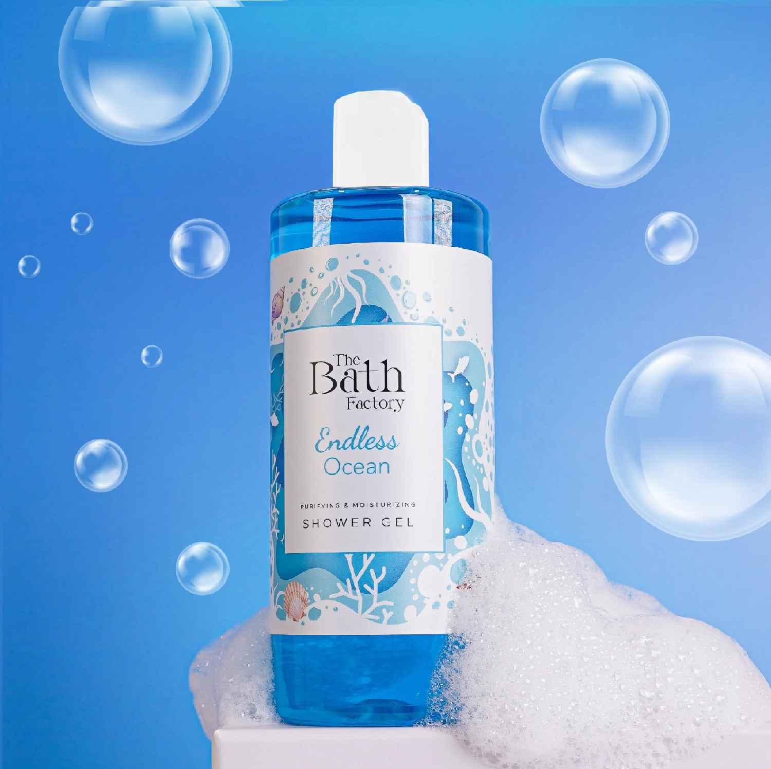 THE BATH FACTORY OCEAN დუშგელი  400მლ. 