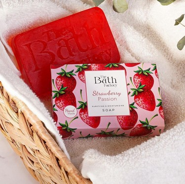 THE BATH FACTORY STRAWBERRY საპონი  80გრ.