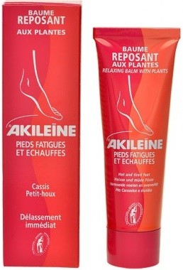 AKILEINE-ის დამამშვიდებელი ბალზამი ფეხისთვის - 50 ml.