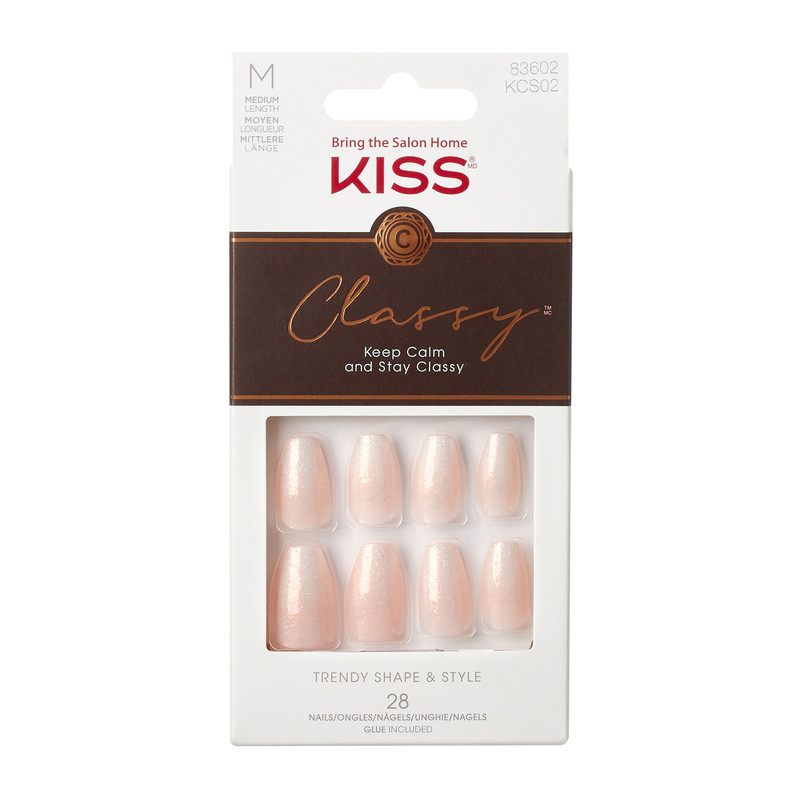 ხელოვნური ფრჩხილები KS Classy Nails- Cozy Meets Cute- Kiss