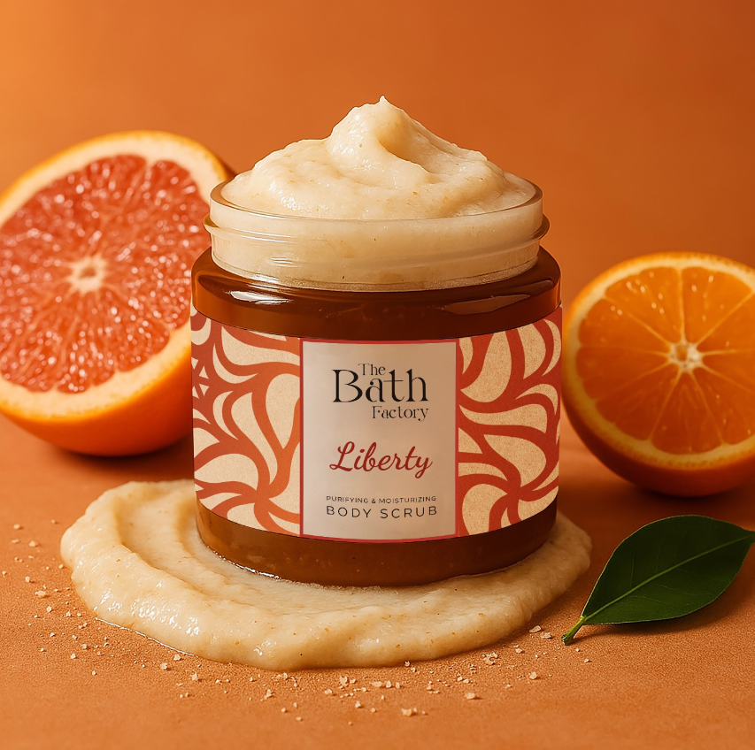 THE BATH FACTORY LIBERTY ტანის სკრაბი 300მლ.