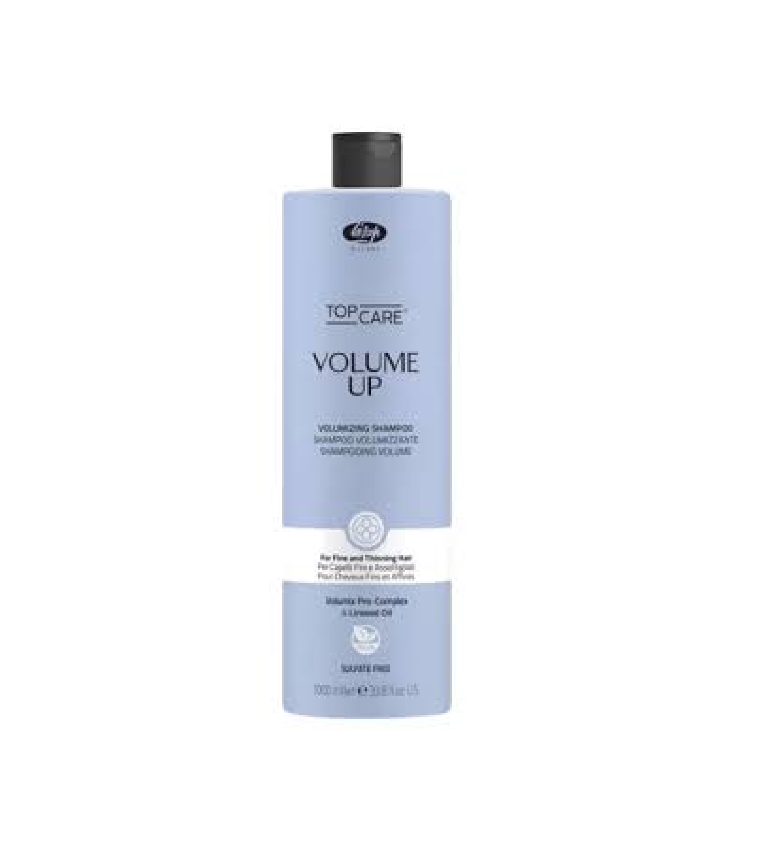 LISAP VOLUME UP შამპუნი თმის მოცულობის 1000მლ