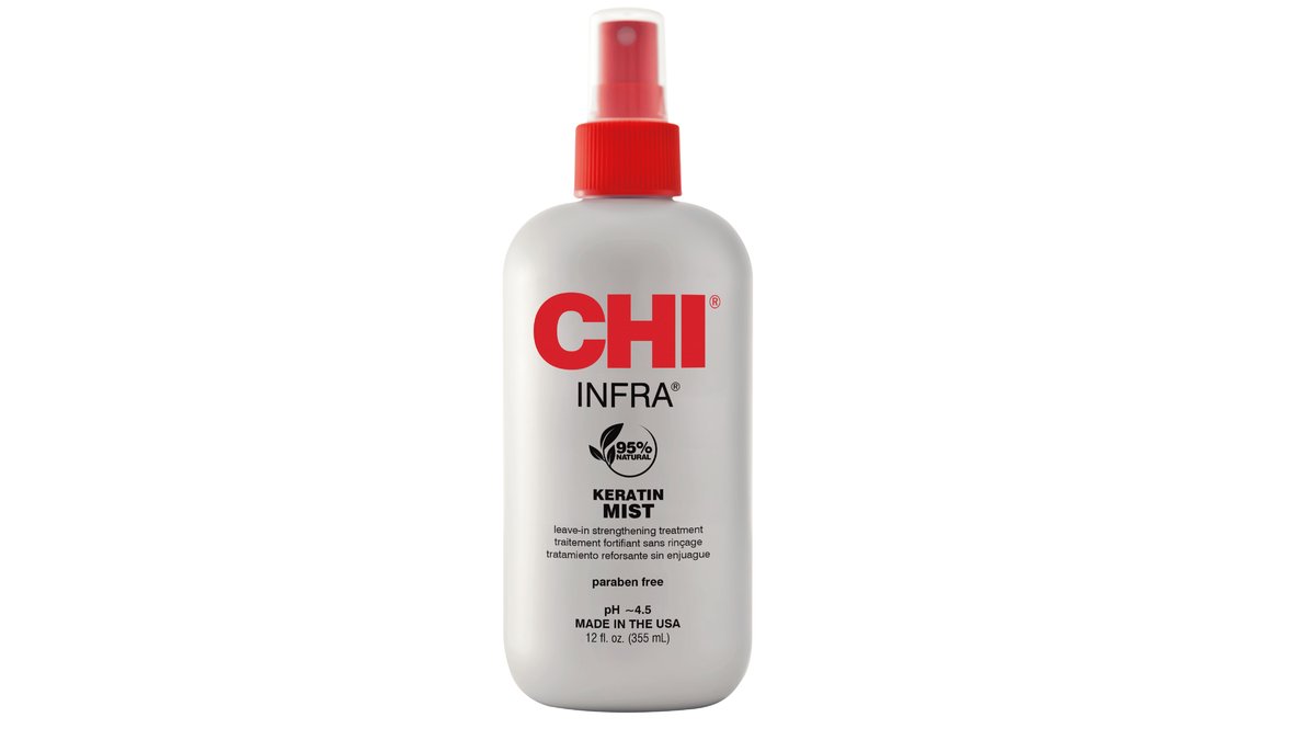 CHI INFRA თმის აღმდგენი სპრეი კერატინით 355მლ