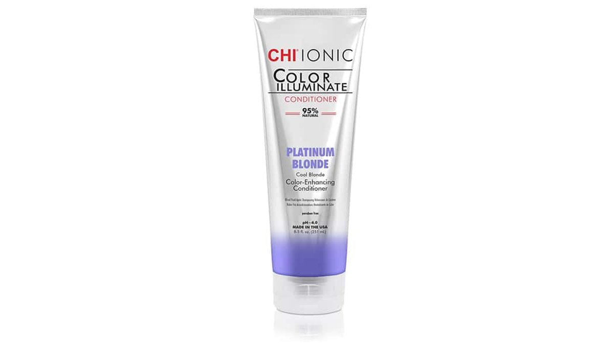 CHI Color Illuminate თმის ტონირების კონდიციონერი პლატინისფერი ქერა 251მლ