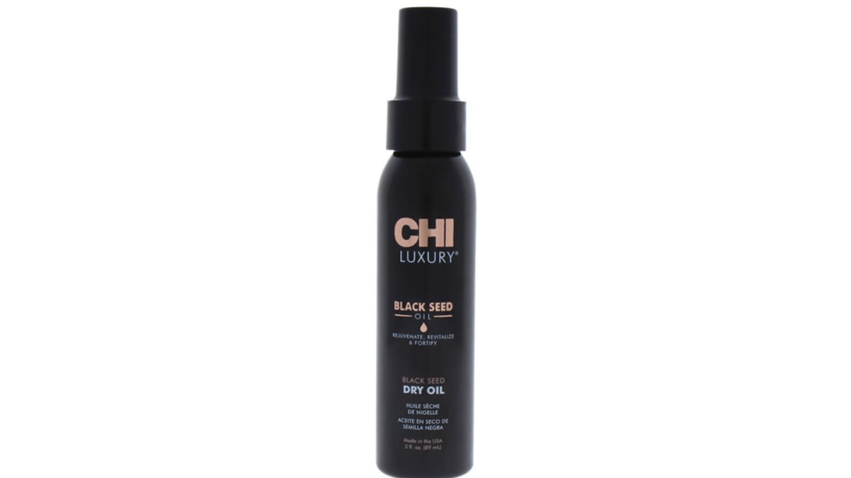 CHI LUXURY შავი კვლიავის მშრალი ზეთი 89მლ
