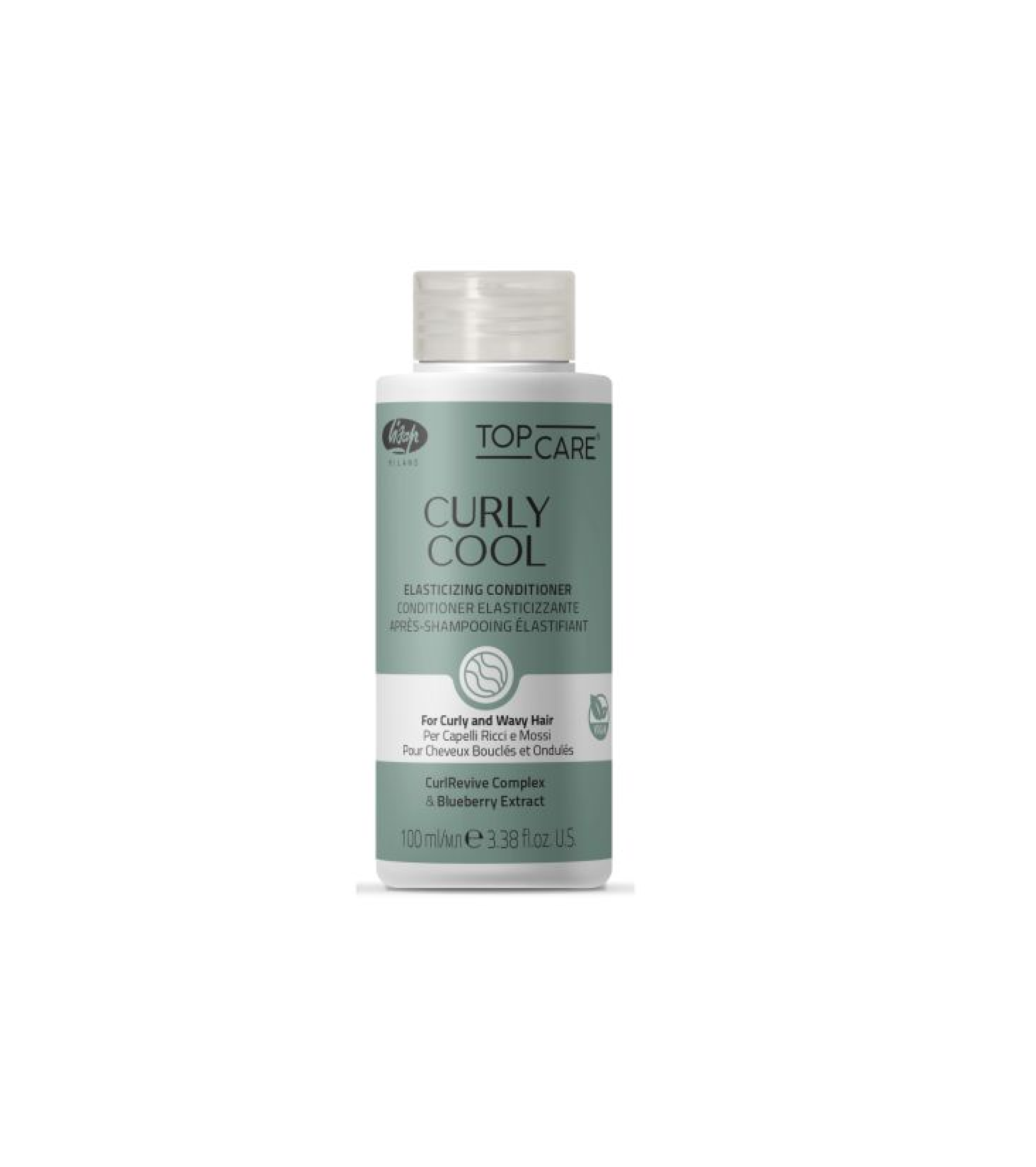 LISAP CURLY COOL ხვეული თმის კონდიციონერი 100მლ